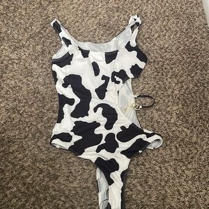 Cow Print Swimsuit 🐮